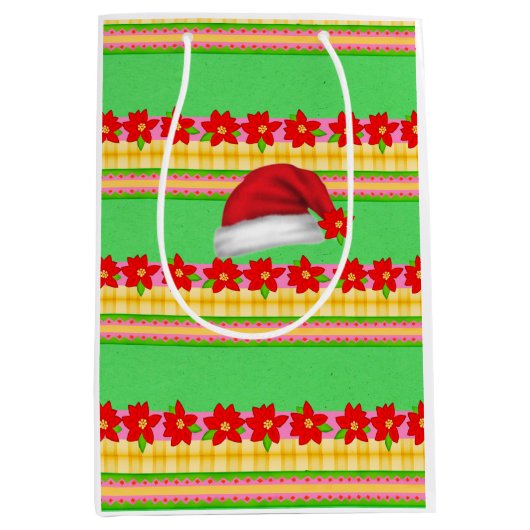 Red Pet Merry kerstcadeaus Medium Cadeauzakje (Voorkant)