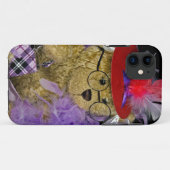 Red Pet Teddy Bear Case-Mate iPhone Case (Achterkant (horizontaal))