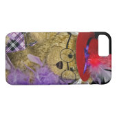 Red Pet Teddy Bear Case-Mate iPhone Case (Achterkant (Horizontaal))