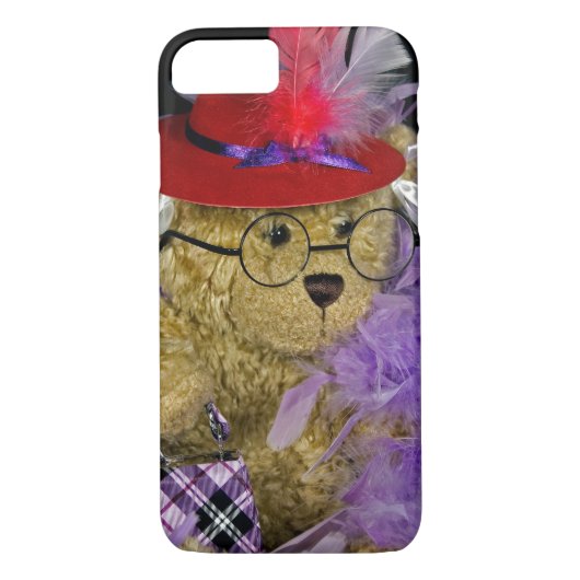 Red Pet Teddy Bear Case-Mate iPhone Case (Achterkant)