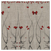 Red Petals Stof (Close Up)