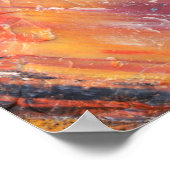 Red Petrified wood detail, Arizona Poster (Hoek)