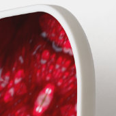 Red Petunia Ikat Pickleball Paddle (Links Detail)