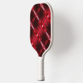 Red Petunia Ikat Pickleball Paddle (Links)