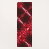 Red Petunia Ikat Yogamat (Achterkant)