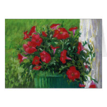 "Red Petunias"