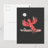 Red Phoenix Briefkaart (Voorkant / Achterkant)