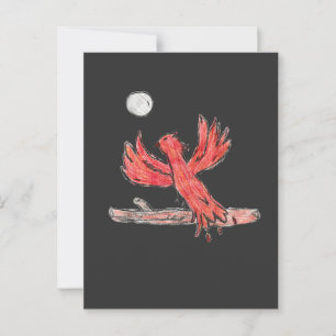 Red Phoenix Briefkaart