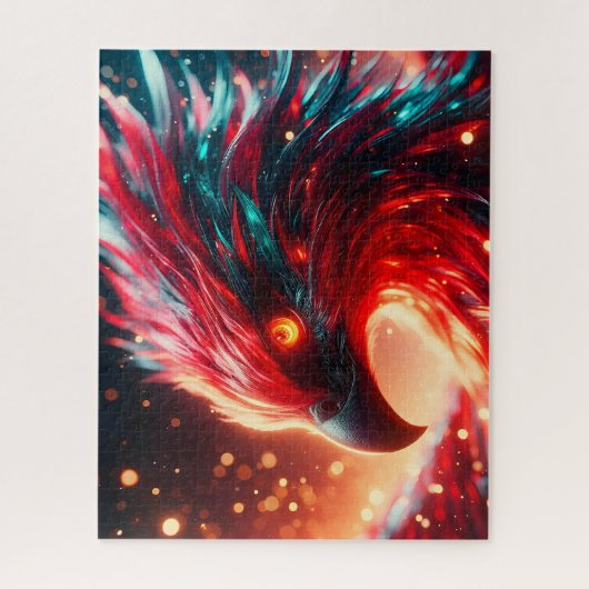 Red Phoenix Legpuzzel (Verticaal)