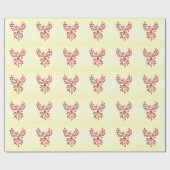 Red Phoenix Rises Cadeaupapier (Vlak)