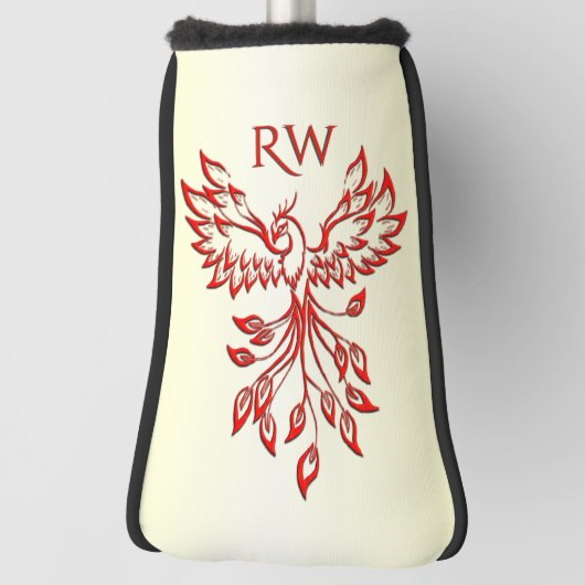Red Phoenix Rises Golfheadcover (Draai 90)