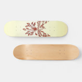 Red Phoenix Rises Persoonlijk Skateboard (Horizontaal)