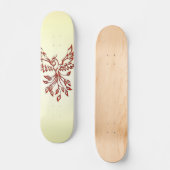 Red Phoenix Rises Persoonlijk Skateboard (Voorkant)