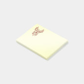 Red Phoenix Rises Post-it® Notes (Schuin)