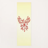 Red Phoenix Rises Yogamat (Voorkant)