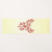 Red Phoenix Rises Yogamat (Voorkant (horizontaal))