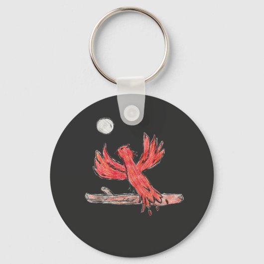Red Phoenix Sleutelhanger (Voorkant)