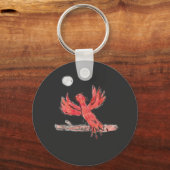 Red Phoenix Sleutelhanger (Voorkant)