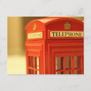 Red Phone Booth Briefkaart