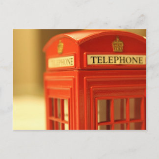 Red Phone Booth Briefkaart