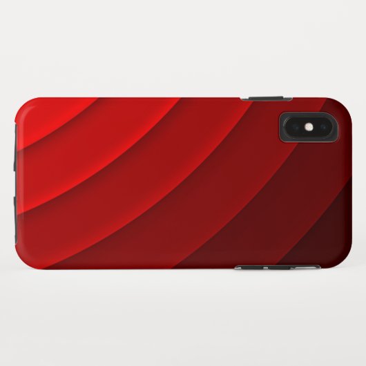"REd Phone Case" Case-Mate iPhone Case (Achterkant (horizontaal))