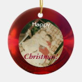 Red Photo Ornament (Voorkant)