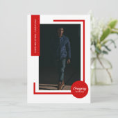 Red Photo Ultra Modern Photo Afstuderen (Staand voorkant)