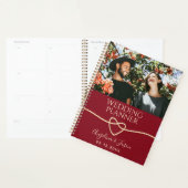 Red Photo Wedding Planner (Display)