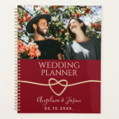 Red Photo Wedding Planner (Voorkant)