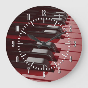 Red Piano Grote Klok