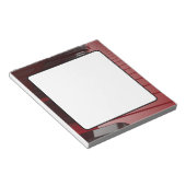 Red Piano Notitieblok (Schuin)