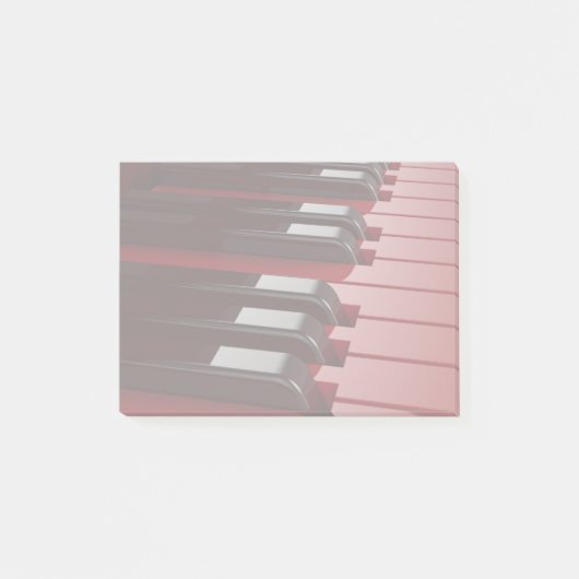 Red Piano Post-it® Notes (Voorkant)