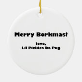 Red Pickles Ornament (Achterkant)