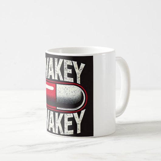 Red Pill Coffee Mok (Voorkant rechts)