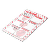 Red Pill Healthcare Student Farmacologie Sjabloon Notitieblok (Schuin)