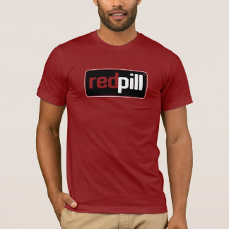 Red Pill™ Text Black Bella Canvas T-Shirt