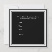 Red Pin-up Girls Birthday Party Kaart (Achterkant)