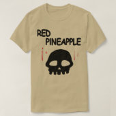 RED PINEAPPLE T-SHIRT (Design voorkant)