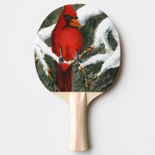 "Red" Ping Pong Paddle Tafeltennisbatje (Voorkant)