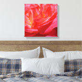 Red Pink Canvas prints Rozen Flowers (Insitu (Slaapkamer))