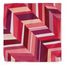 Red Pink Chevron