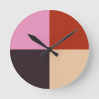 Red Pink Eggplant Ivory