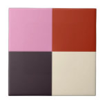 Red Pink Eggplant Ivory Tegeltje<br><div class="desc">2022</div>