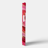 Red & Pink Marble Gold iPhone 13 Case (Achterkant / Rechts)