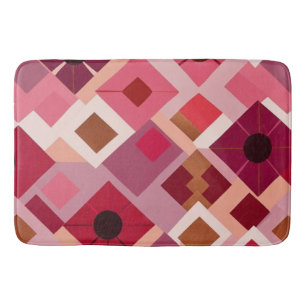 Red Pink Mauve Badmat