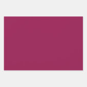 Red Pink Mauve Chevron Inpakpapier Vel (Voorkant 3)