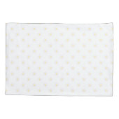 Red Pink Strawberry Pattern Cute Flowers Kussensloop (Achterkant)