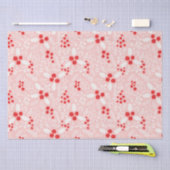 Red Pink White Holly Berries Mistletoe Kerstmis  Tissuepapier (Craft)