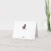 Red Pirate Baby Bedankt (Achterkant)