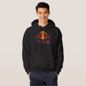 Red Pit Bull Hoodie (Voorkant volledig)